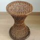 Diabolo model vintage rattan stool