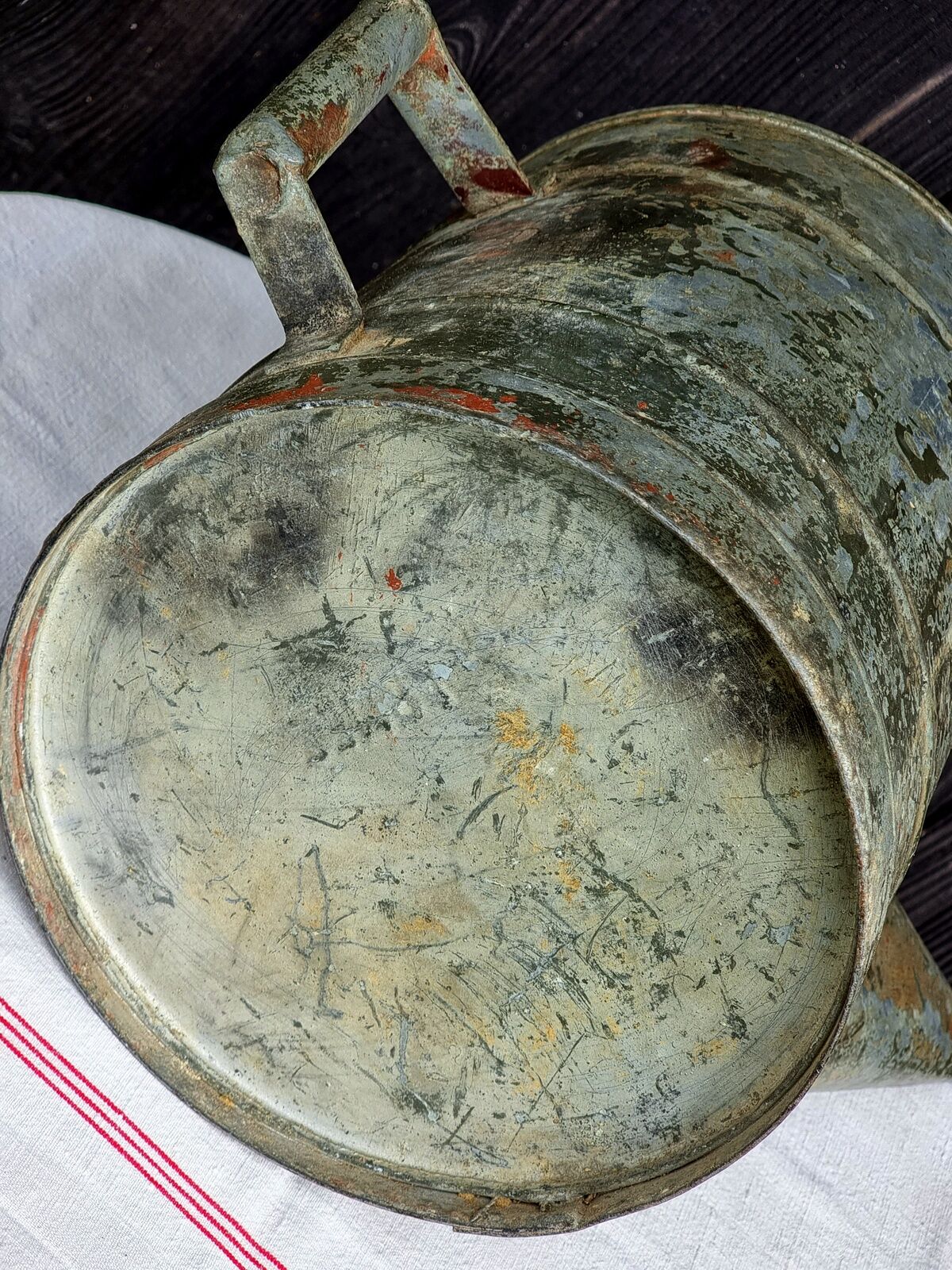 Industrial zinc watering can