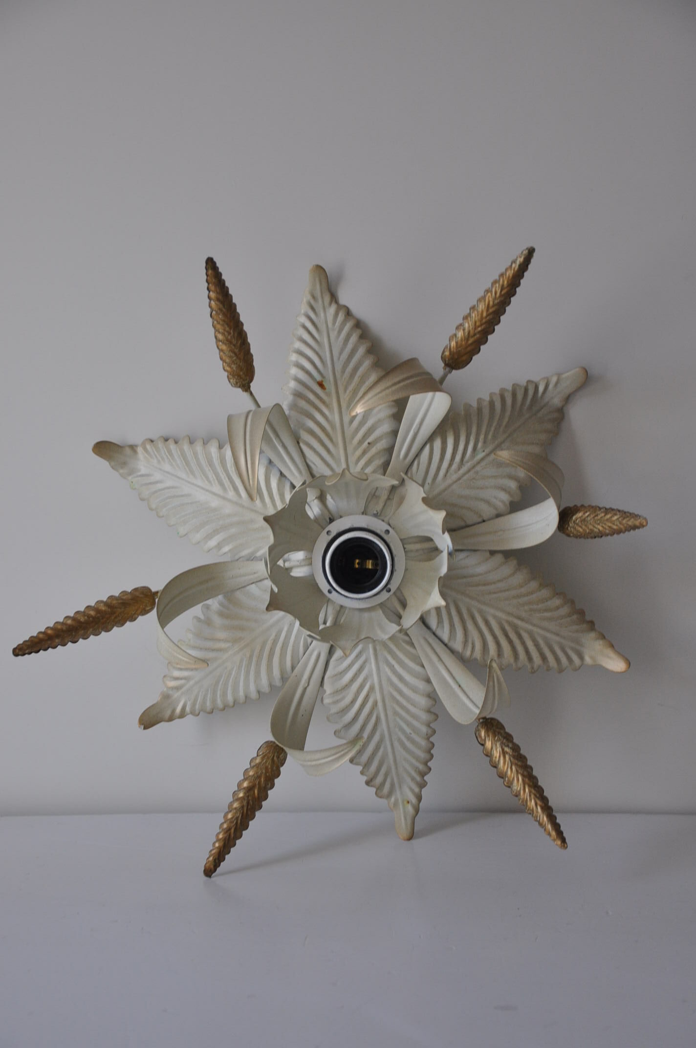 Applique ou plafonnier feuilles