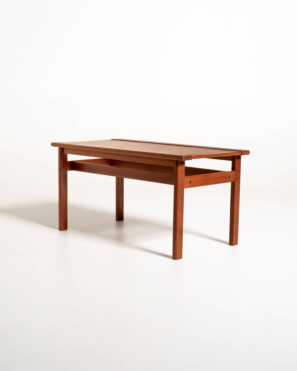 Scandinavian teak bench, 1960s