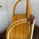 Rattan wall shelf