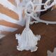 Lustre bougeoir pampilles