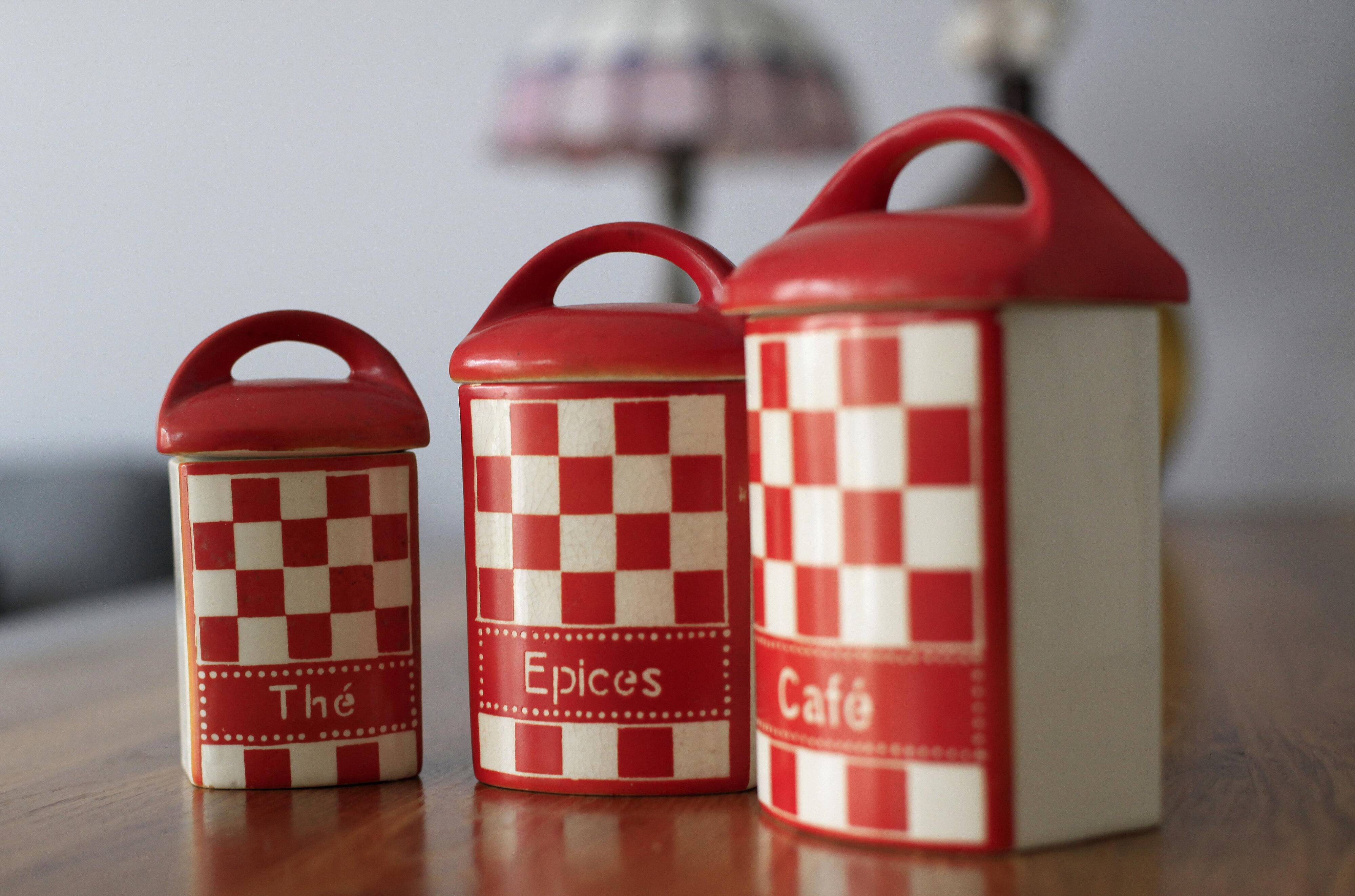 SPICE JARS DITMAR URBACH ORANGE LUSTUCRU