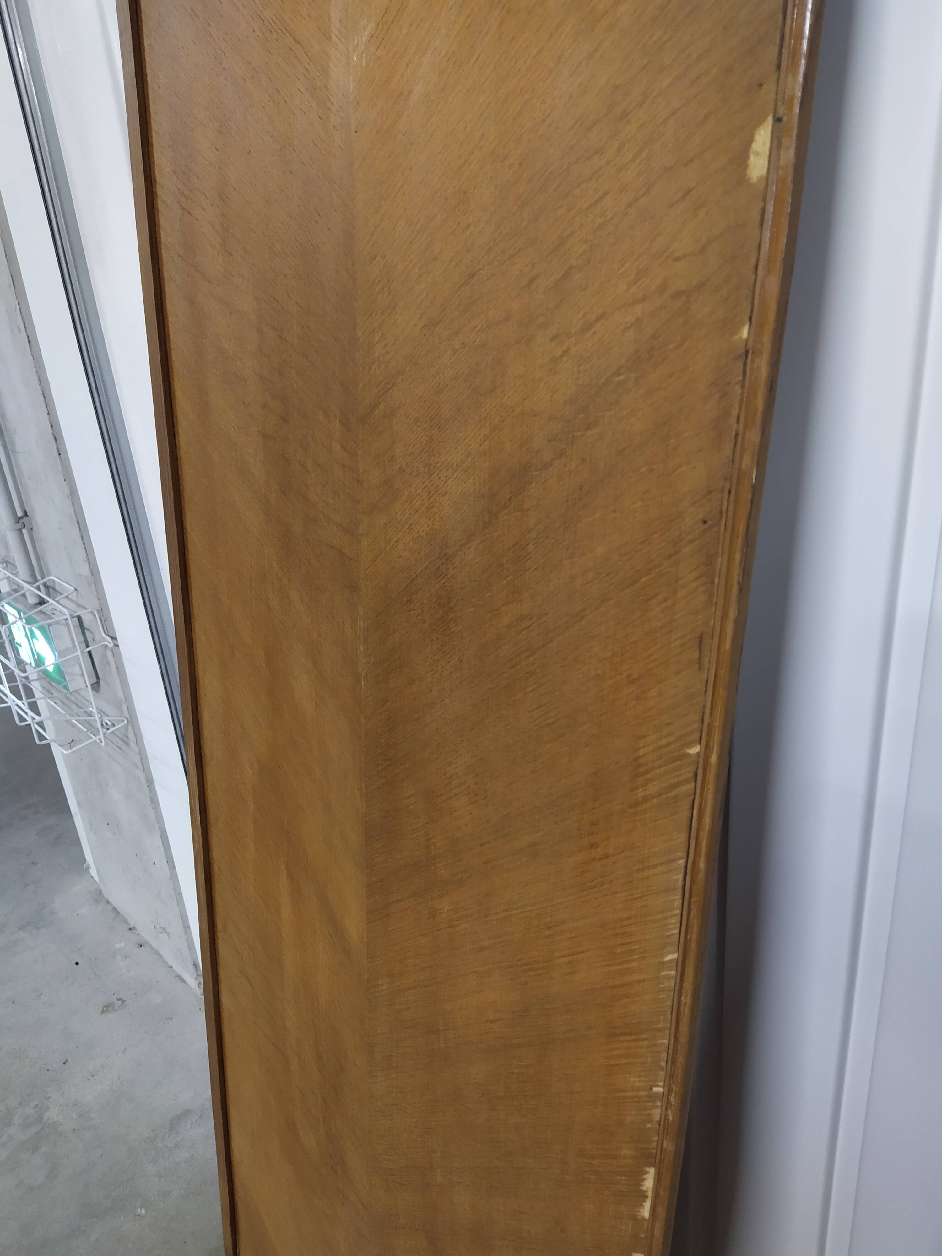 Wardrobe sewing door