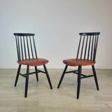Fanett chairs design Ilmarii Tapiovaara vintage Scandinavian