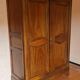 Small solid walnut cabinet from the Consulate period, circa 1830