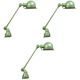 Matching industrial clamp lamp by Jean Louis Domecq for Jielde Lyon, 1950s.