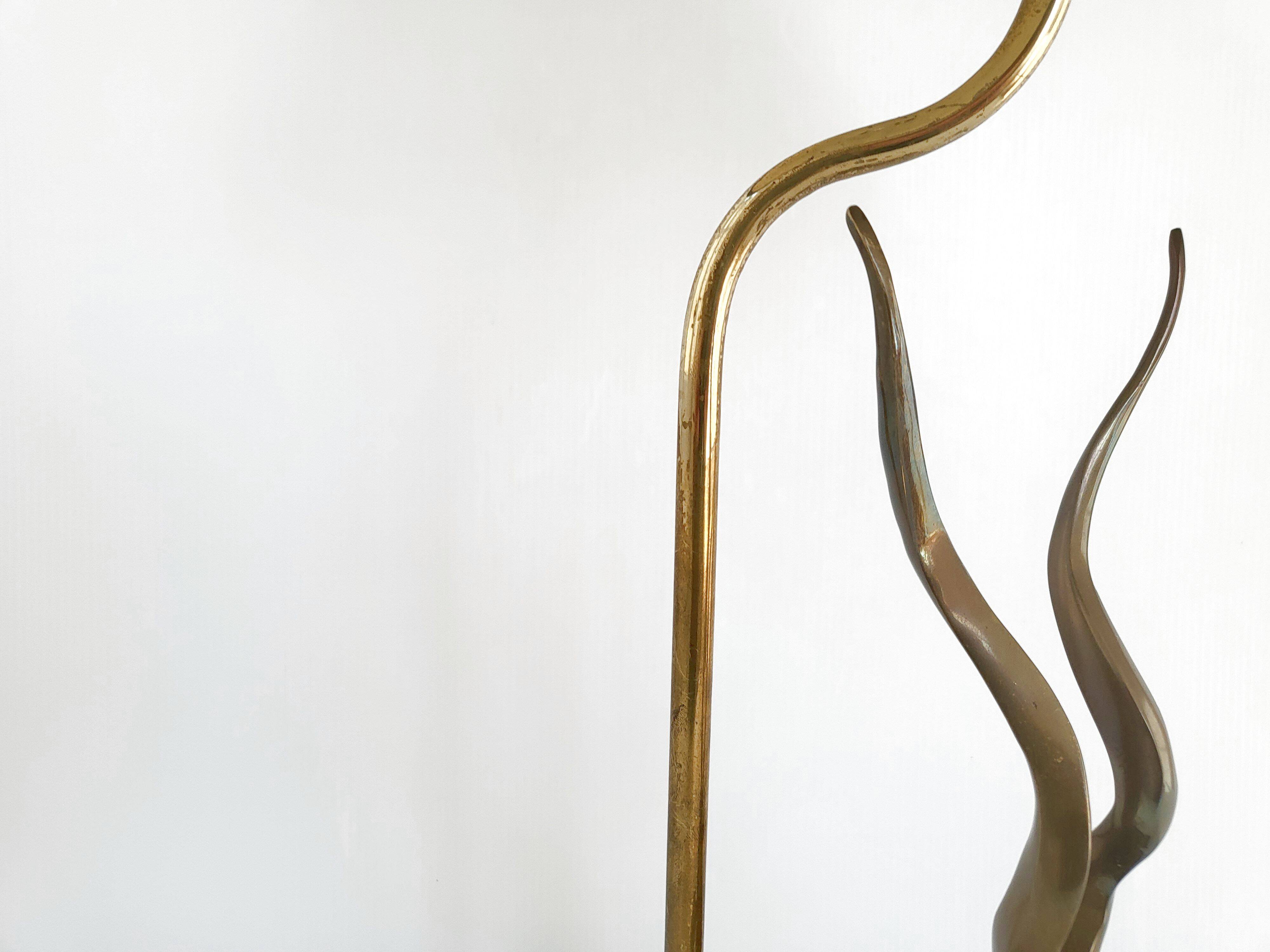 Vintage antelope lamp 1970