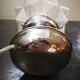 Old lamp globe opalescent glass rare model Ø 18 cm ART DECO 1930 POLYEDRE 96 faces STARS