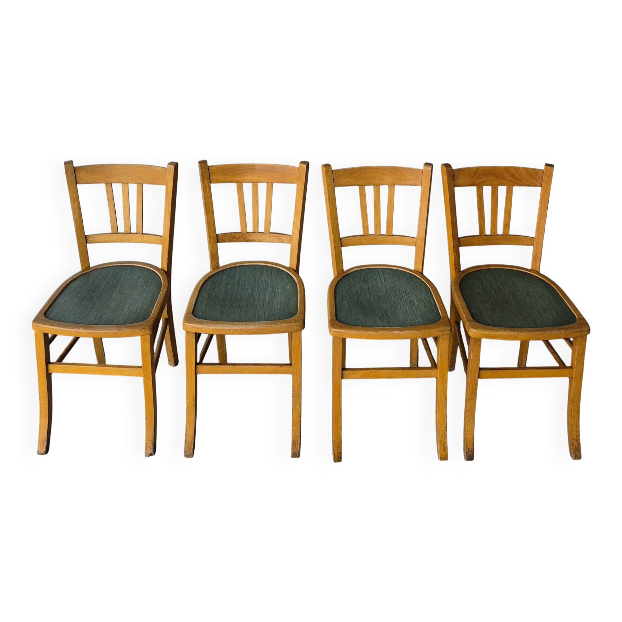 Set of 4 vintage bistro chairs