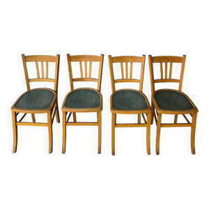ensemble de 4 chaises - bistrot