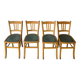 Set of 4 vintage bistro chairs