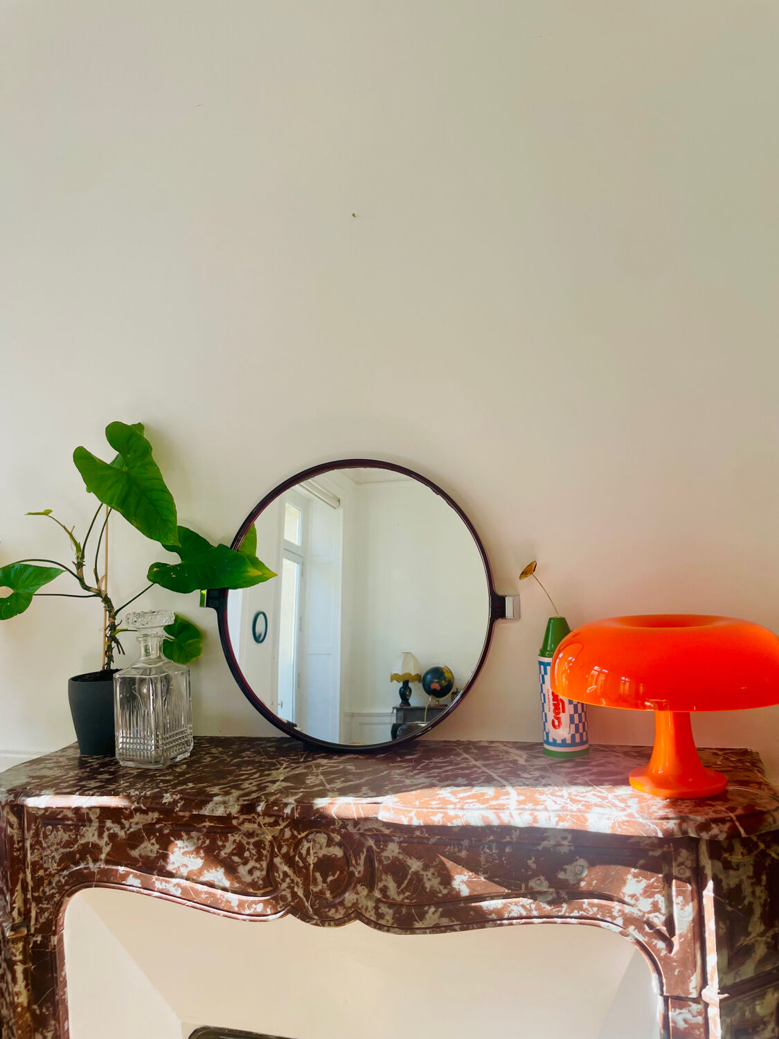 Miroir pivotant, années 70