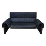 High end black leather sofa, De Sede luxury sofa