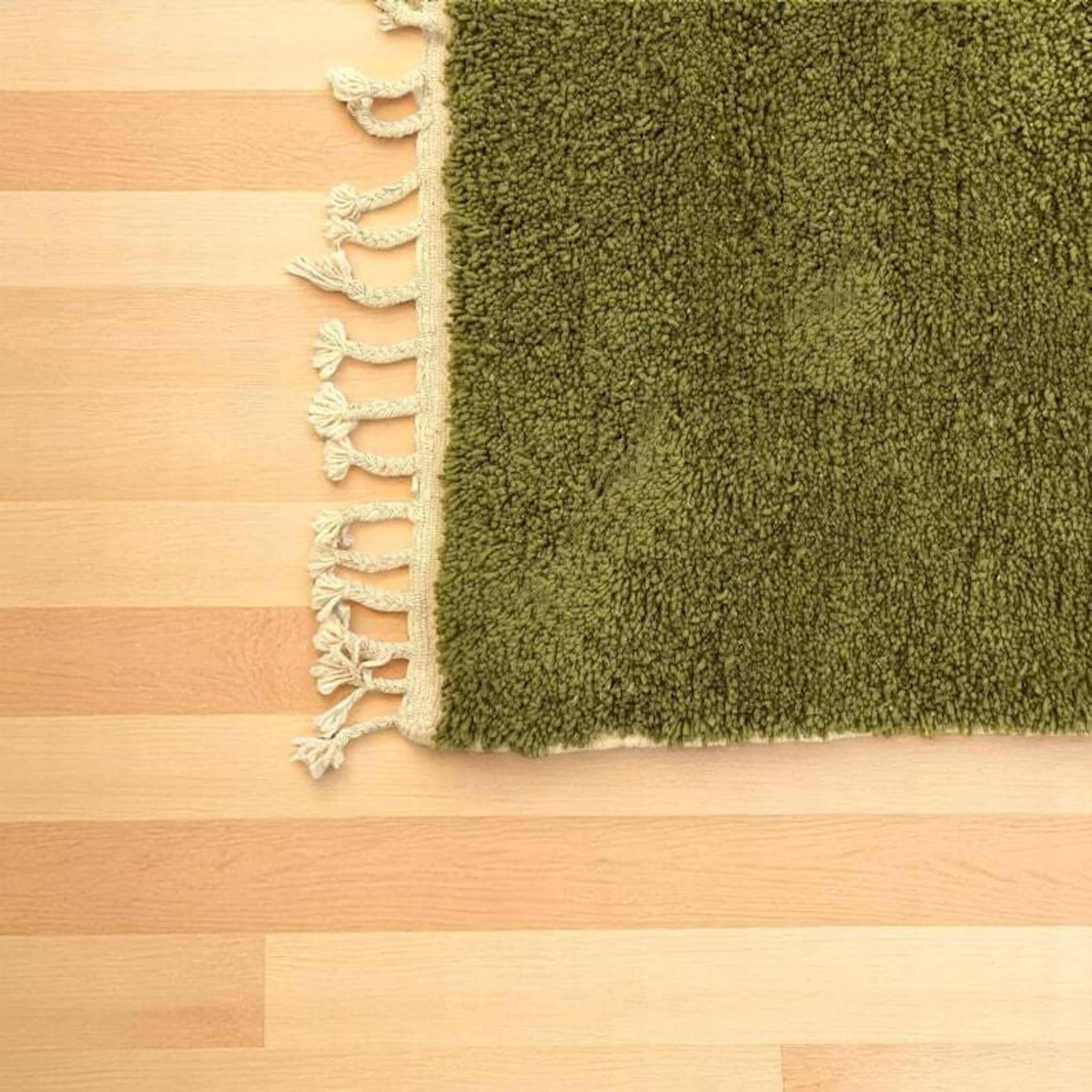 Tapis berbère vert en laine 210/310cm