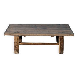 Fuzhou - Small antique Chinese coffee table in elm no. 3