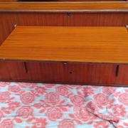 MEUBLIT vintage bed and desk furniture from the 50s and 60s, teak