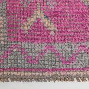 3x10 Faded Pink Orientel Turkish Runner Rug, 91x308Cm