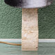 Travertine lamp, Fratelli Mannelli, Italy
