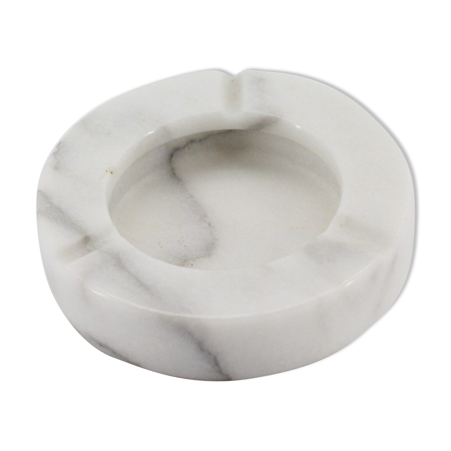 Old marble ashtray