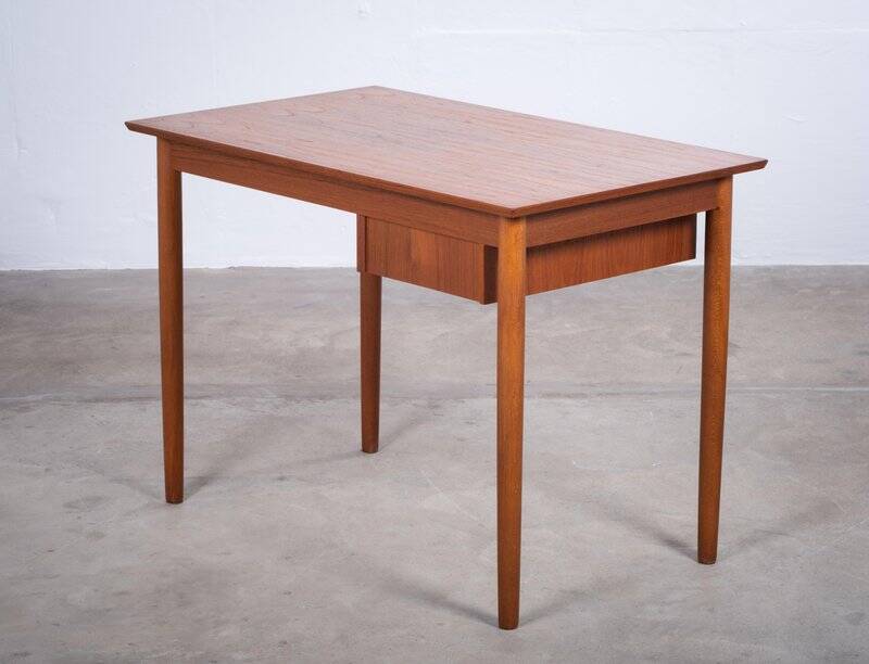 Mid-Century Danish Teak Desk, 1960s