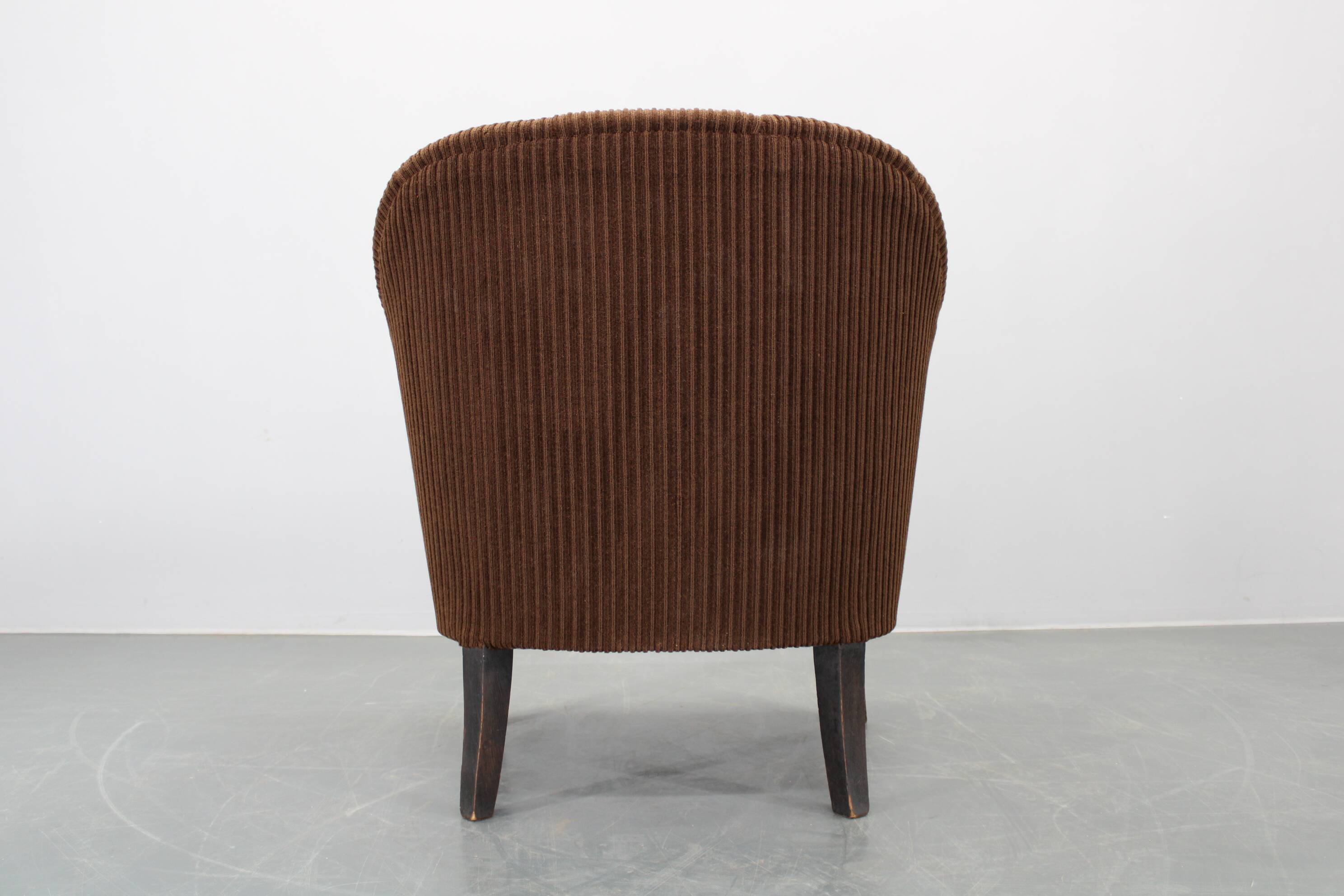 1940s Club Armchair, Czechoslovakia