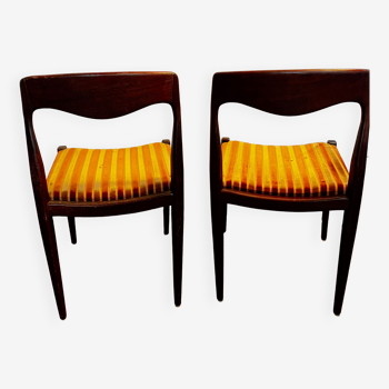 Paire de chaises scandinaves