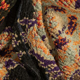 Vintage azilal, berber rug, 88 x 185