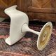 Swivel tulip chair in fiberglass from the 1970s