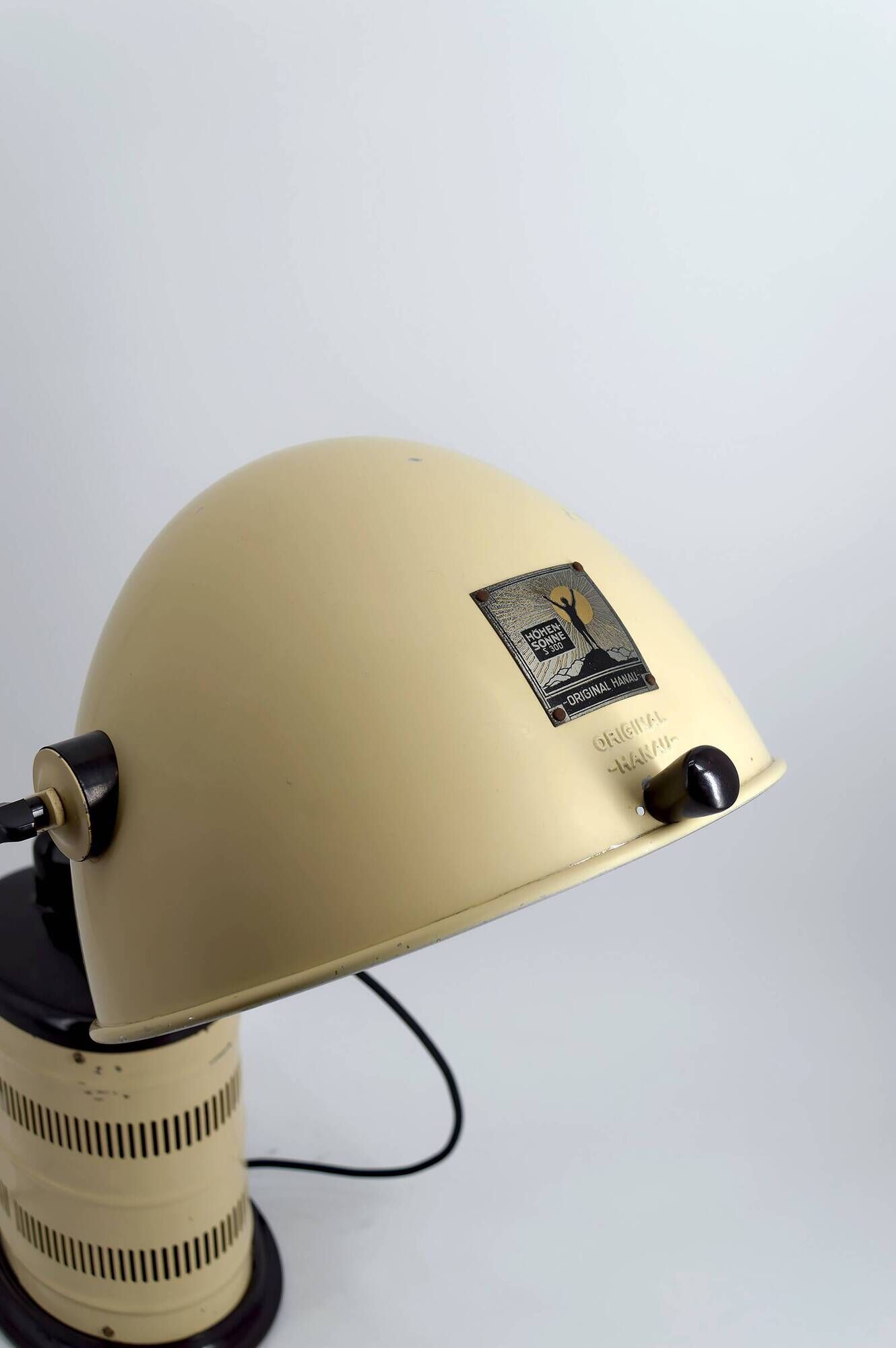 Medical lamp "Höhensonne" S300, Art Deco Bauhaus – Original Hanau