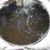 Round table mirror beveled  28x28cm