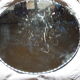 Round table mirror beveled  28x28cm