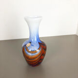 Large Vintage Pop Art Opaline Florence Vase Design 1970s, Italy