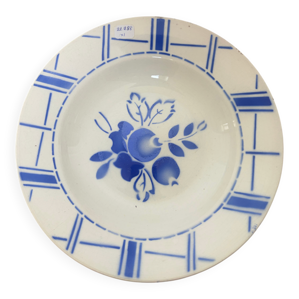 1 assiette creuse gien 221298
