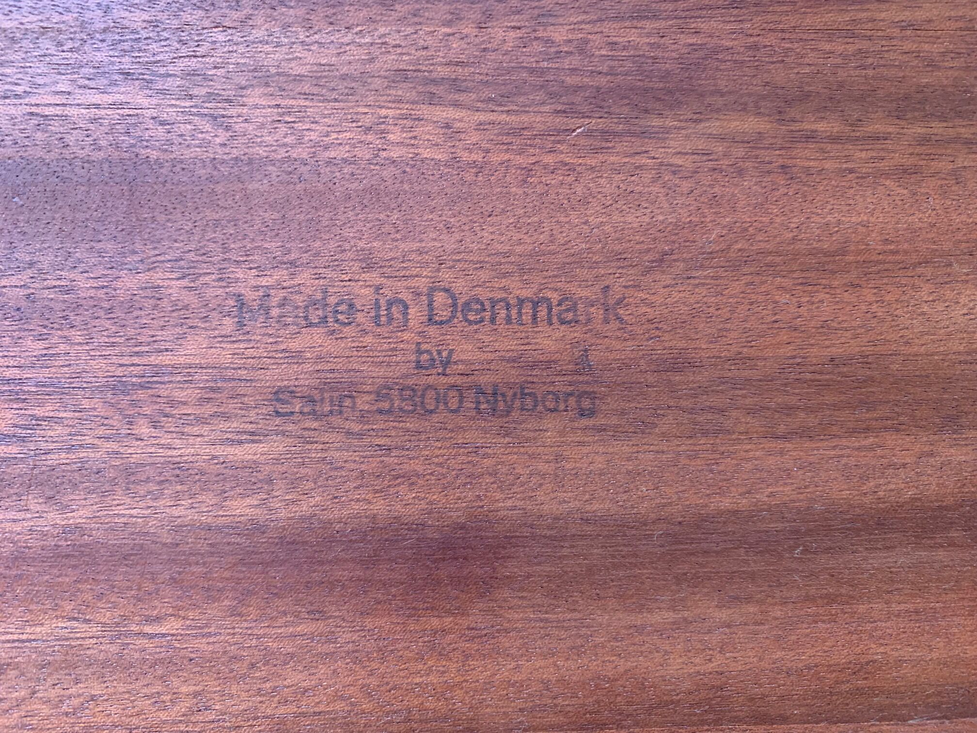 Newspaper table, Salin Nyborg, Denmark, 1960s