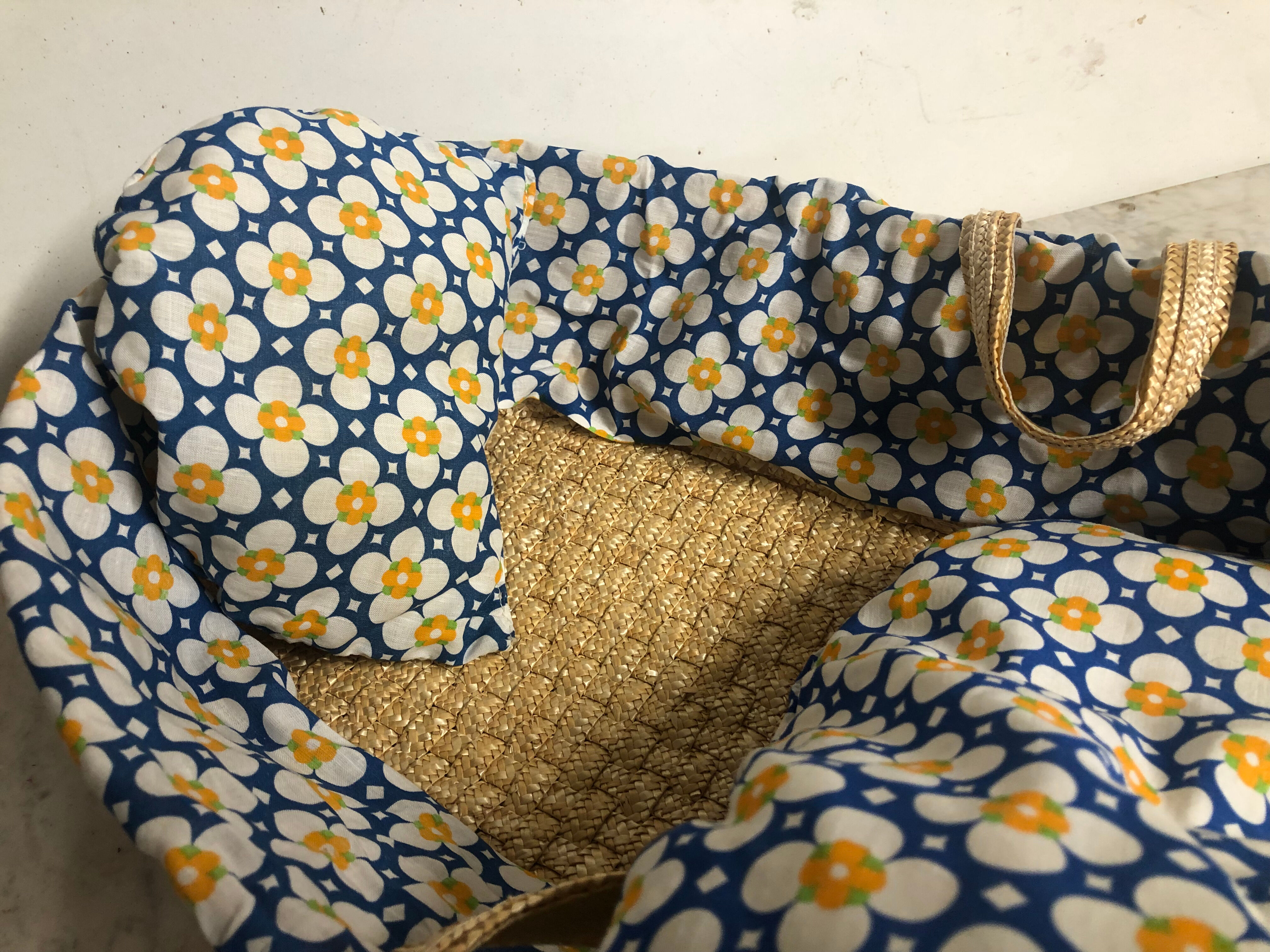 Vintage children's toy crib