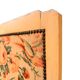 Antique 4-panel floral screen