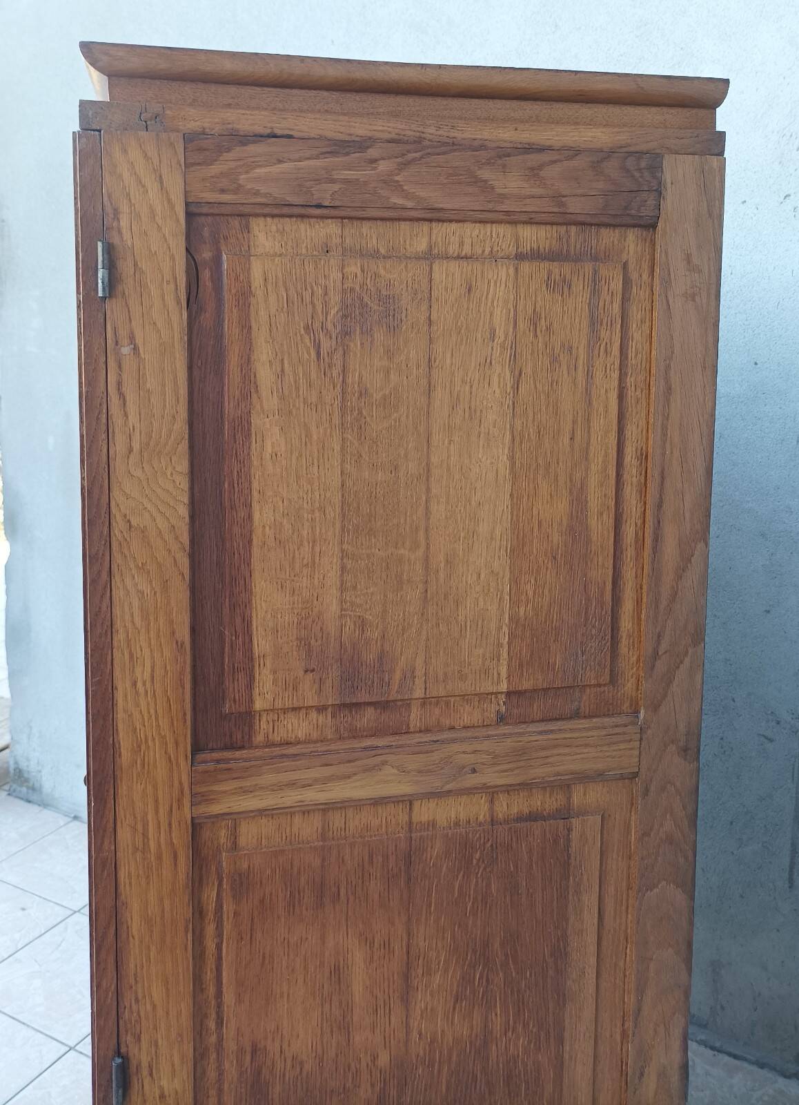 Vintage oak wardrobe