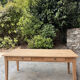 Extendable farmhouse table