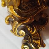 Bronze wall clock
