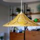 Vintage rattan suspension