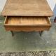 Louis XV style oak game table stamped