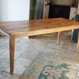 Danish Farmhouse Table with Patina