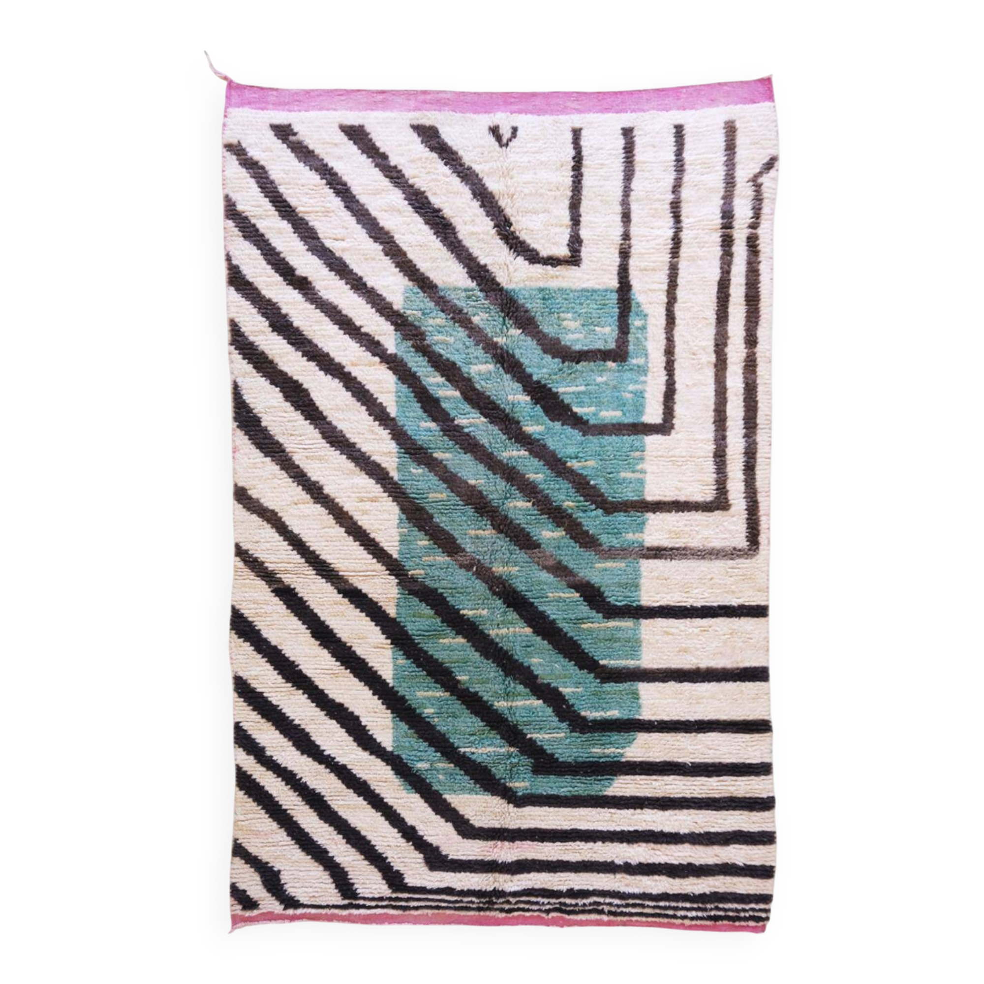 Contemporary Moroccan Rug - 378 x 242 cm