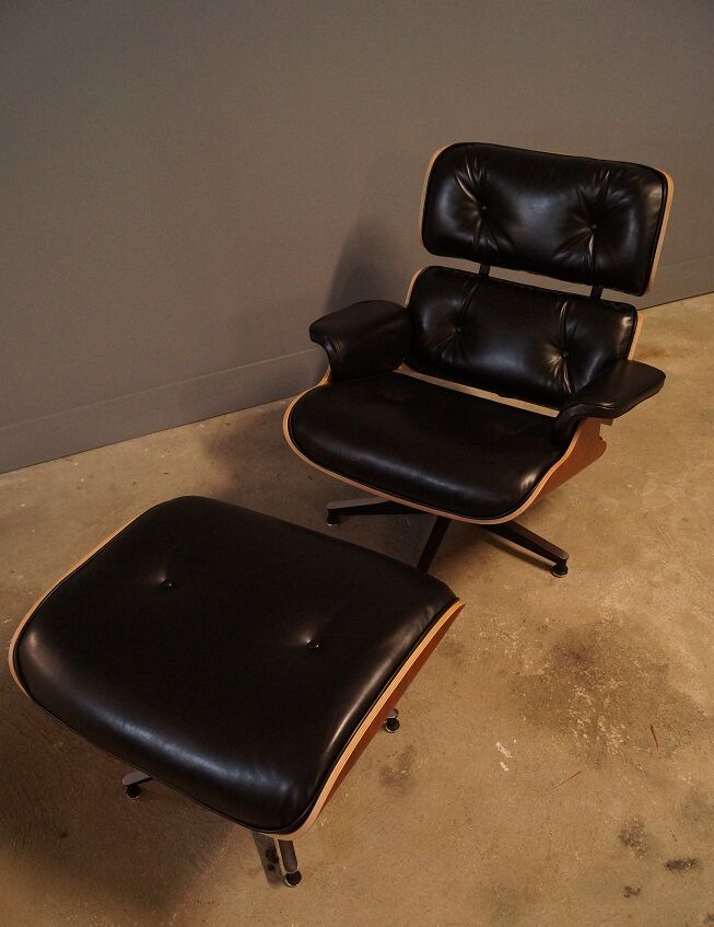 Lounge chair and ottoman from Ray and Charles Eames