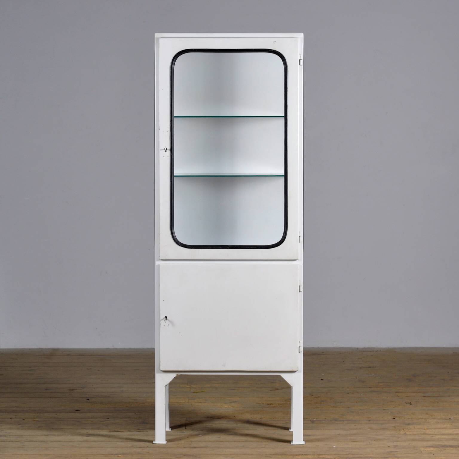 Vintage Iron Medical Cabinet, 1970’s