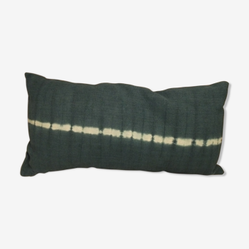 Colorful antique linen cushion