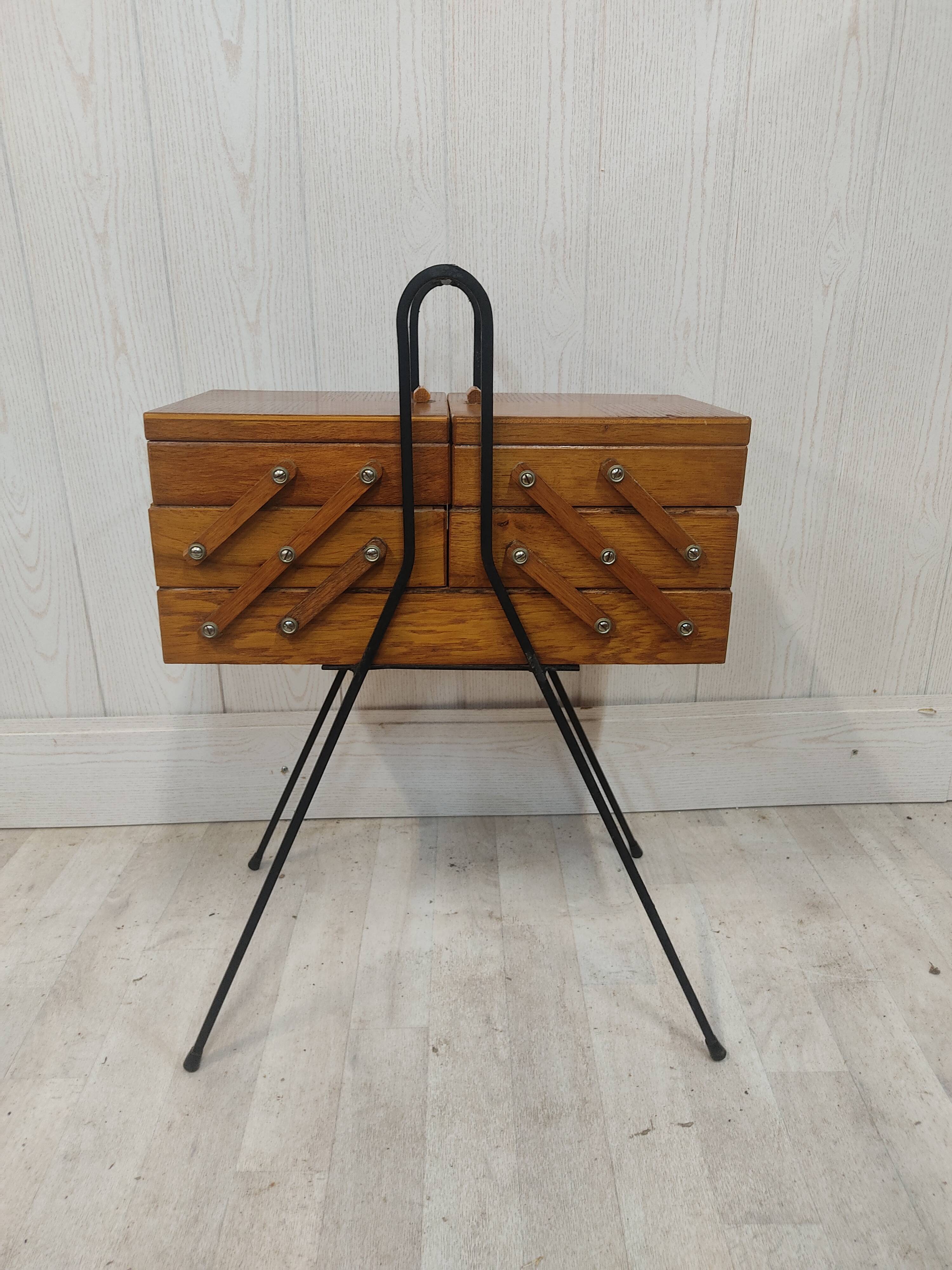 Vintage worker compass feet