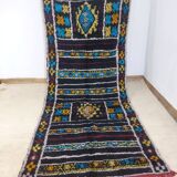 Handmade moroccan berber rug 345 x 110 cm