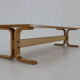 1970s Beech Bench/Planter Stand Czechoslovakia